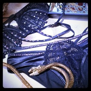 Sexy Swarovski Crystal Bikini